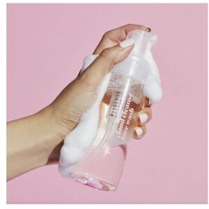 jb lashes cloud cleanse face wash foaming cleanser with pump bottle